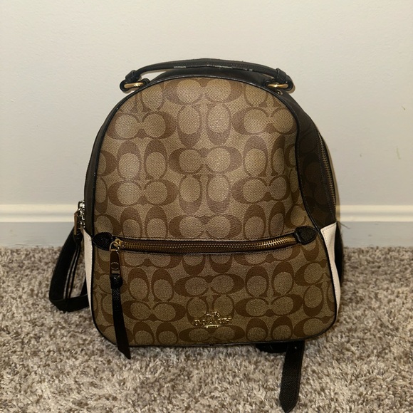 Coach backpack. Used but still in very good condition. - Picture 2 of 4